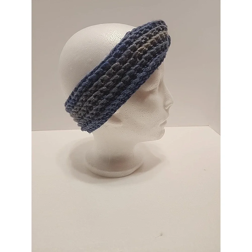 New Homemade Blue Twist Ear Muffs Ear Warmers Ear Warmers for‎ Women